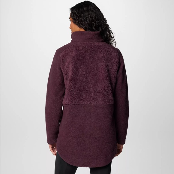 Women's Columbia Lodge™ Sherpa Full Zip Fleece Jacket - Picture 2 of 8